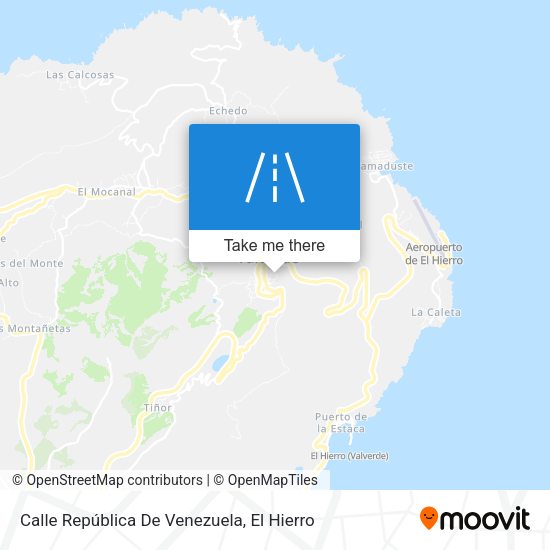 Calle República De Venezuela map