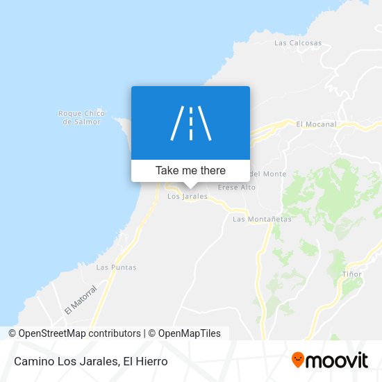 Camino Los Jarales map
