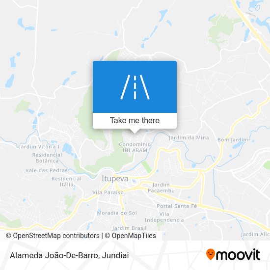 Alameda João-De-Barro map