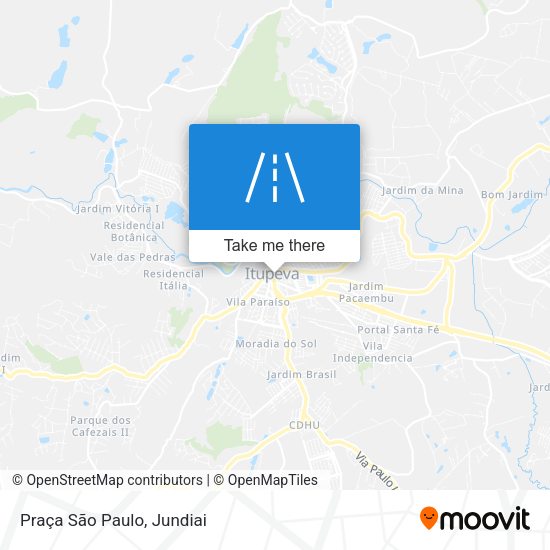 Praça São Paulo map