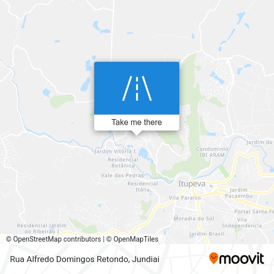 Rua Alfredo Domingos Retondo map