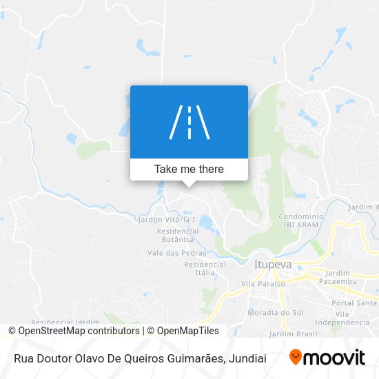 Rua Doutor Olavo De Queiros Guimarães map