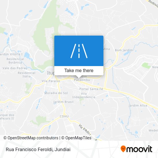 Rua Francisco Feroldi map