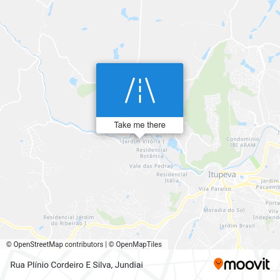 Rua Plínio Cordeiro E Silva map