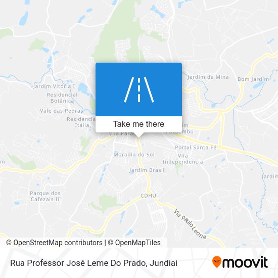 Rua Professor José Leme Do Prado map