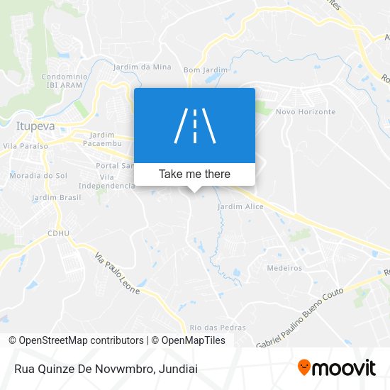 Rua Quinze De Novwmbro map