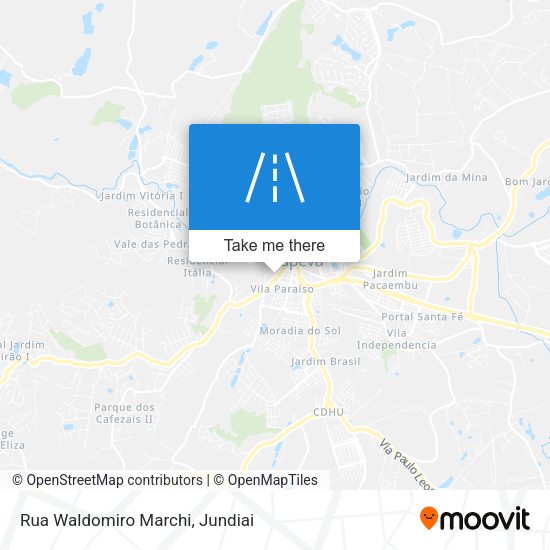 Rua Waldomiro Marchi map