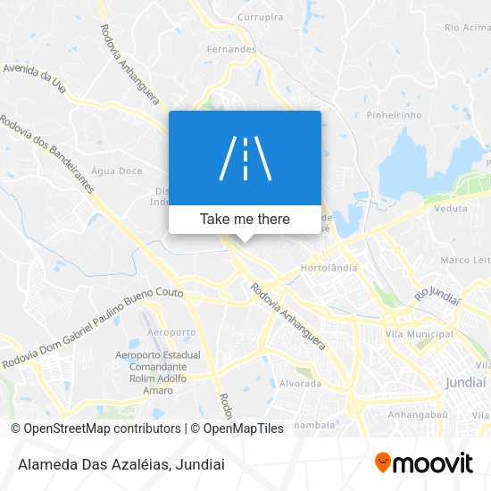 Alameda Das Azaléias map