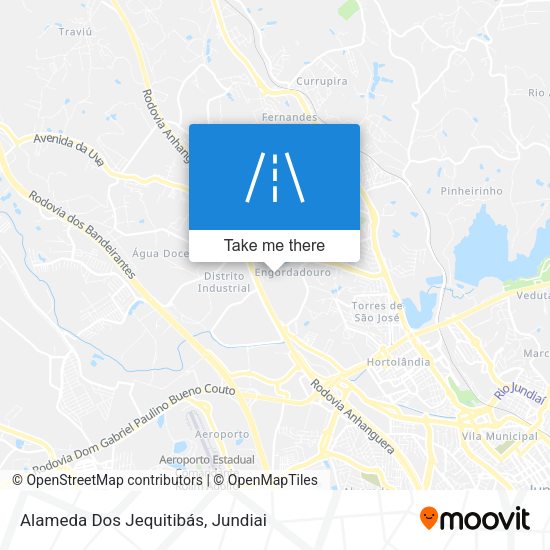Alameda Dos Jequitibás map