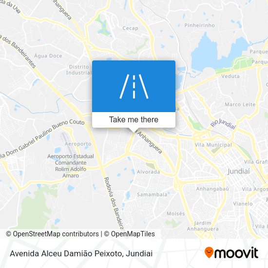 Avenida Alceu Damião Peixoto map