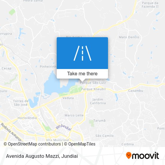 Avenida Augusto Mazzi map