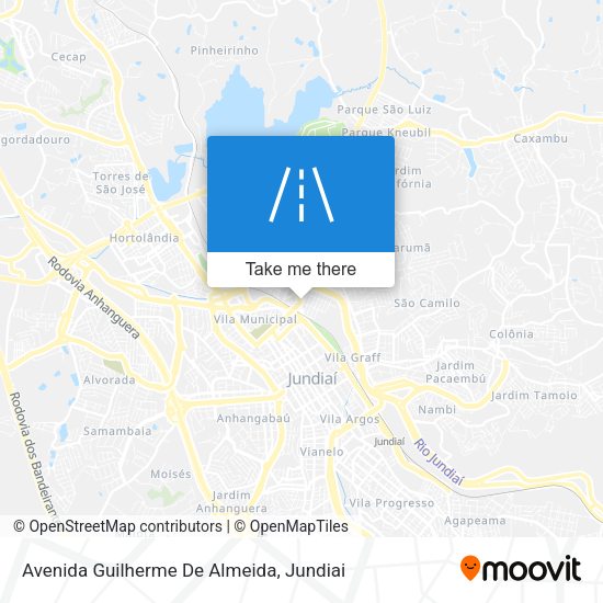 Avenida Guilherme De Almeida map