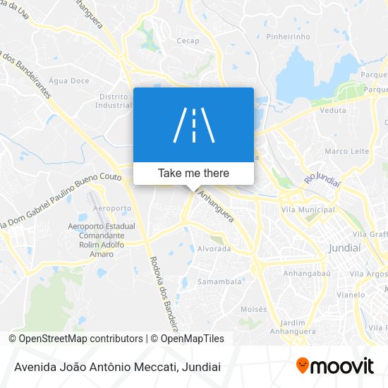 Avenida João Antônio Meccati map