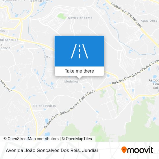 Avenida João Gonçalves Dos Reis map