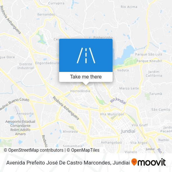 Avenida Prefeito José De Castro Marcondes map
