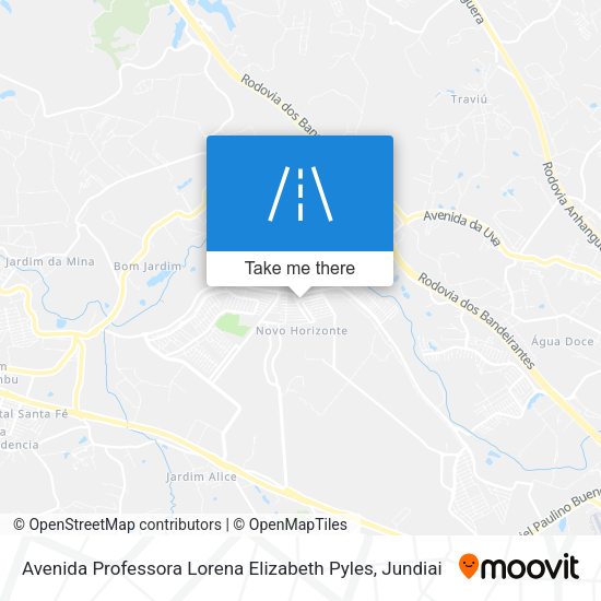 Avenida Professora Lorena Elizabeth Pyles map