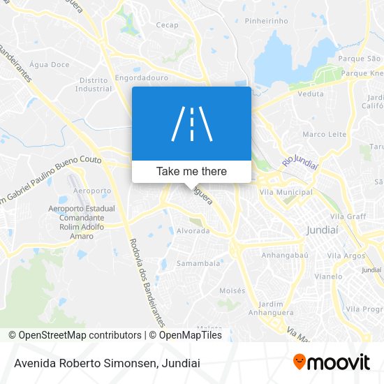 Avenida Roberto Simonsen map