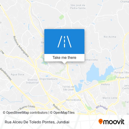 Rua Alceu De Toledo Pontes map