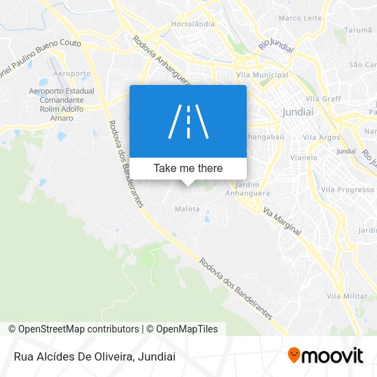 Rua Alcídes De Oliveira map