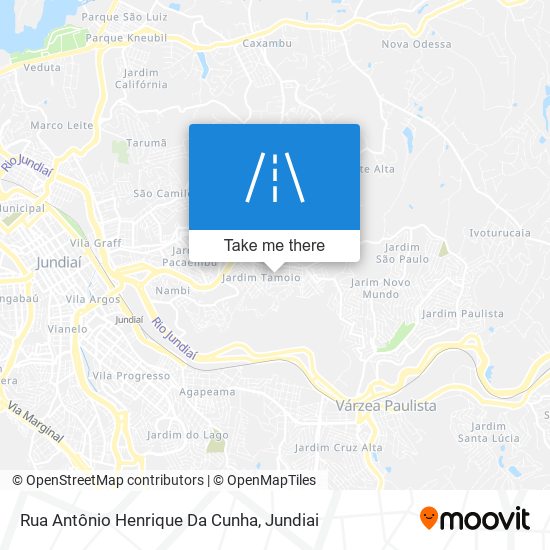 Rua Antônio Henrique Da Cunha map