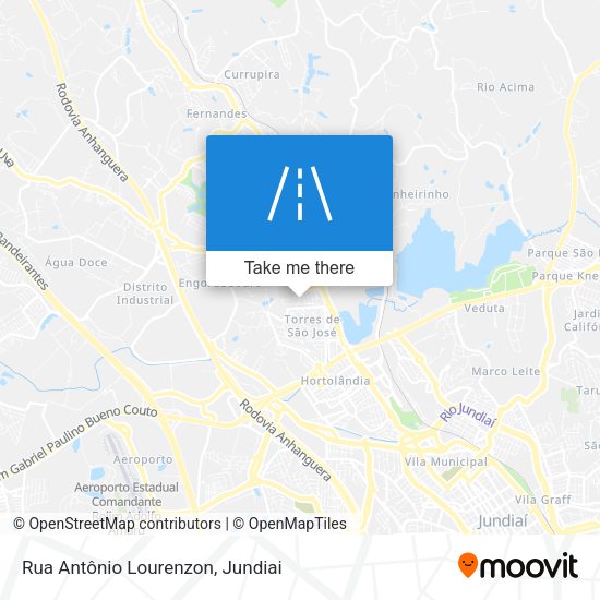 Rua Antônio Lourenzon map