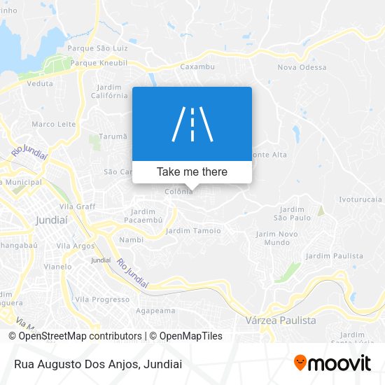 Rua Augusto Dos Anjos map