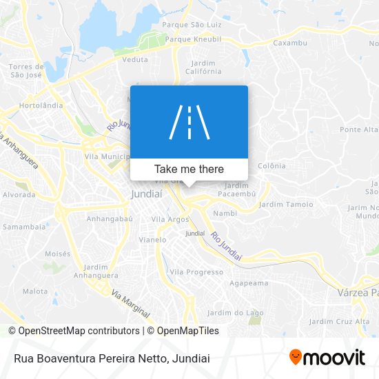 Rua Boaventura Pereira Netto map