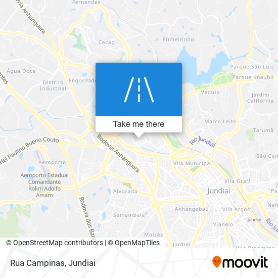 Rua Campinas map