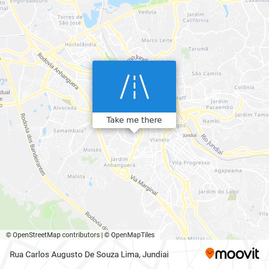 Mapa Rua Carlos Augusto De Souza Lima