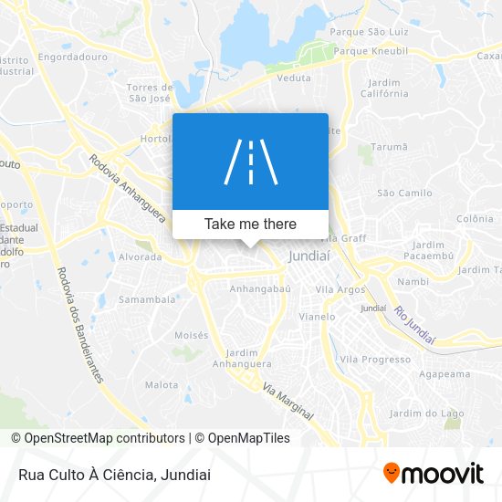 Rua Culto À Ciência map