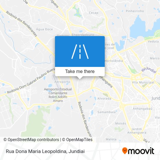 Rua Dona Maria Leopoldina map