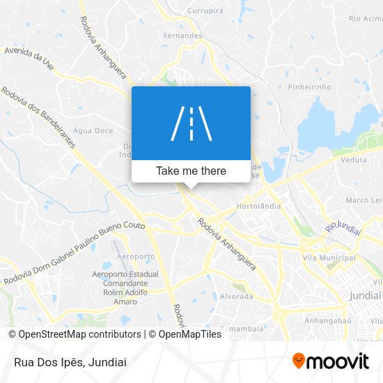 Rua Dos Ipês map