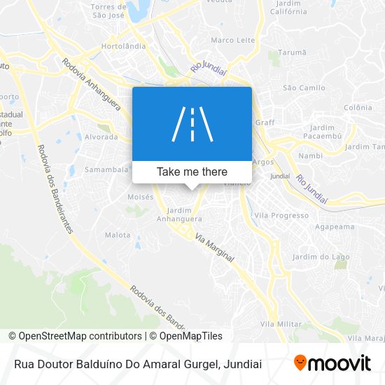 Rua Doutor Balduíno Do Amaral Gurgel map