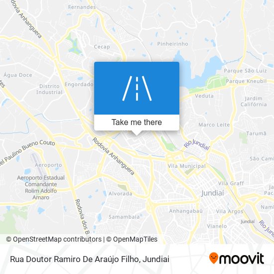 Mapa Rua Doutor Ramiro De Araújo Filho