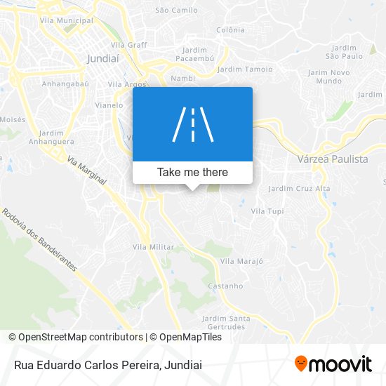 Mapa Rua Eduardo Carlos Pereira