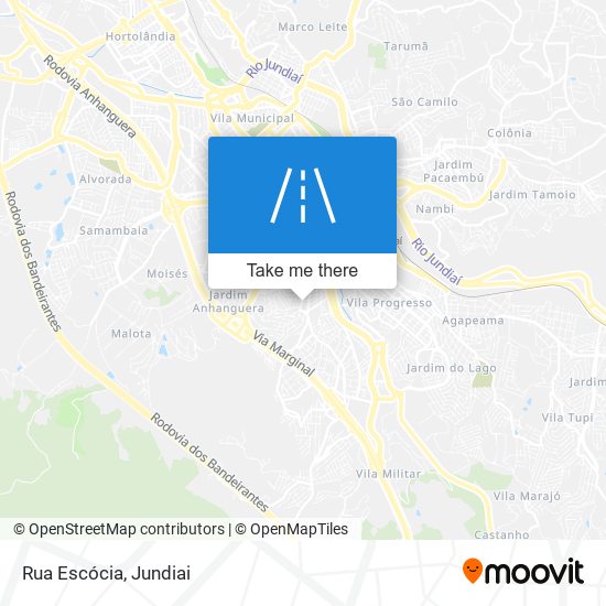 Rua Escócia map