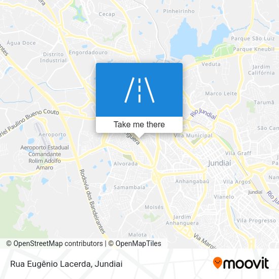 Rua Eugênio Lacerda map