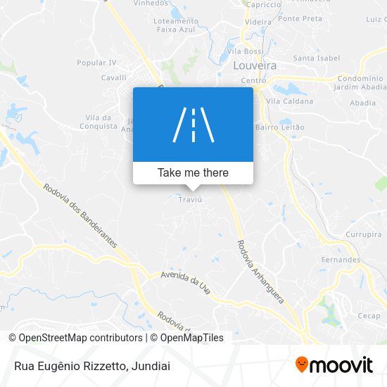 Rua Eugênio Rizzetto map