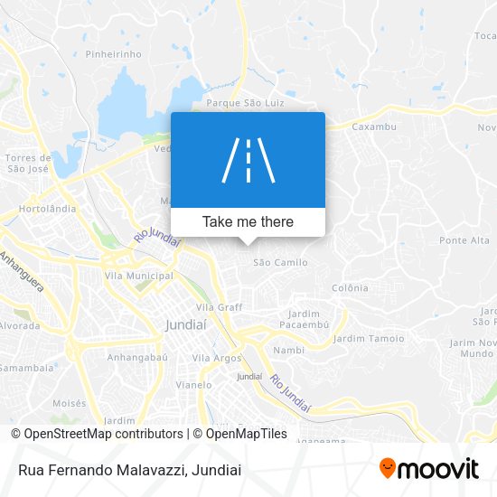 Rua Fernando Malavazzi map