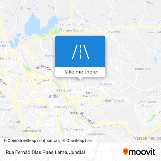 Rua Fernão Dias Paes Leme map