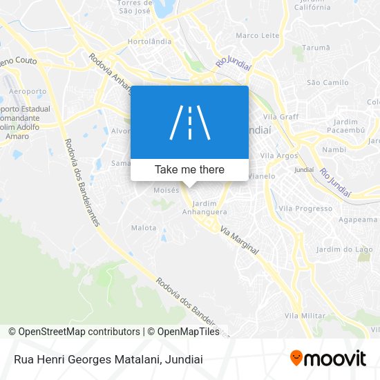 Rua Henri Georges Matalani map