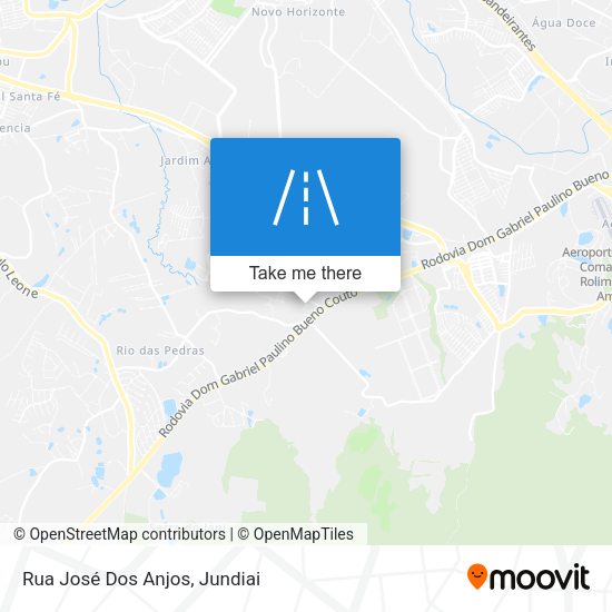 Rua José Dos Anjos map