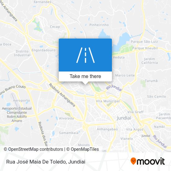 Rua José Maia De Toledo map