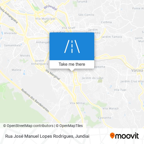 Mapa Rua José Manuel Lopes Rodrigues