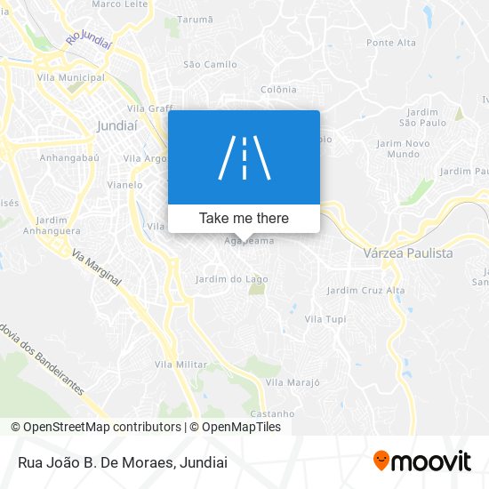 Rua João B. De Moraes map