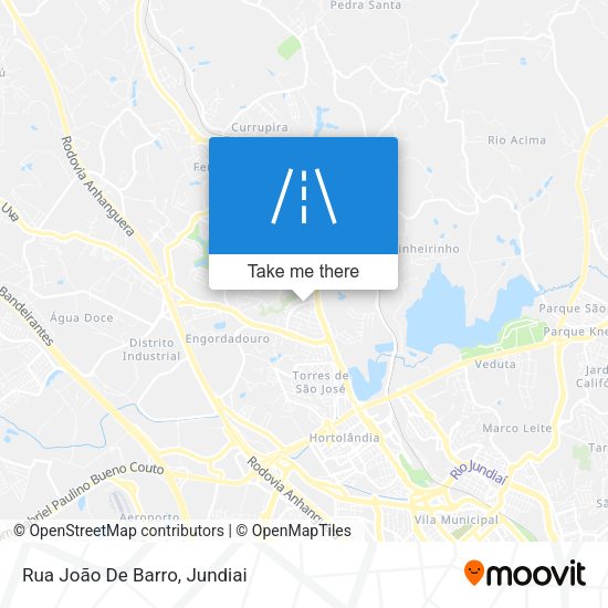 Rua João De Barro map