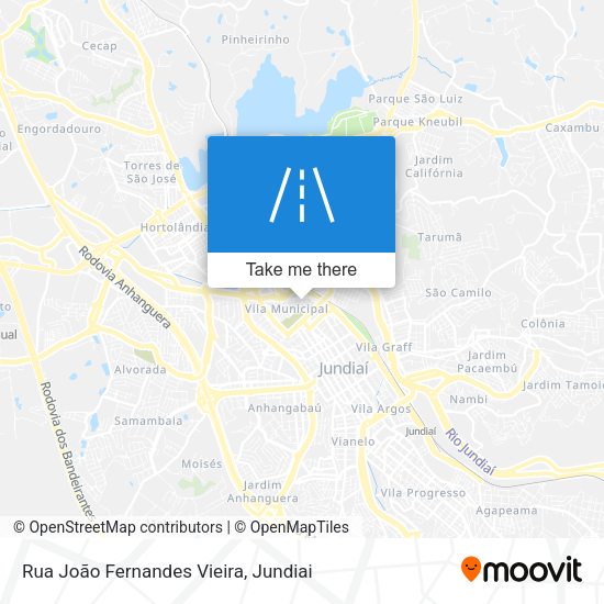 Rua João Fernandes Vieira map