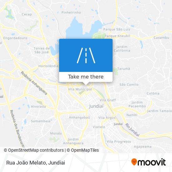 Rua João Melato map