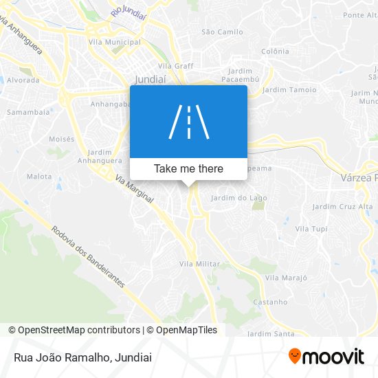 Mapa Rua João Ramalho