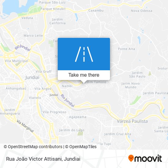 Rua João Victor Attisani map